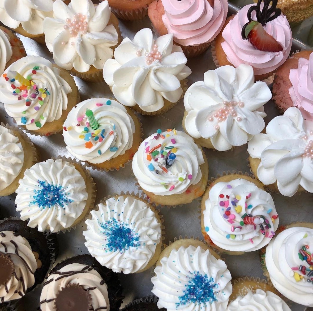 Handcrafted cupcakes from Cupcake Kitchen